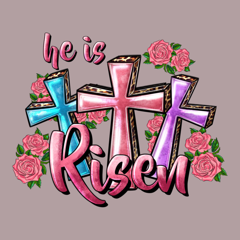 He Is Risen Cross Vintage Hoodie by RanaPortraitStore | Teevron