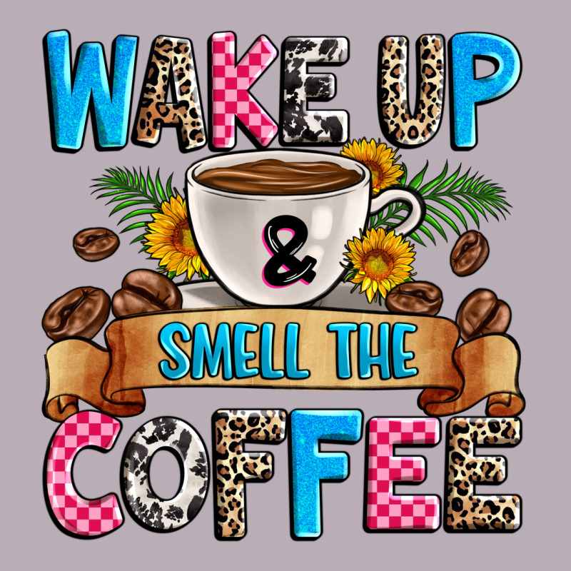 Wake Up And Smell The Coffee Vintage Tee by Zillion Design Studio | Teevron