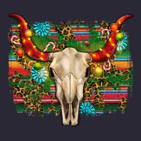 Western Christmas Bull Skull Vintage Tee | Teevron