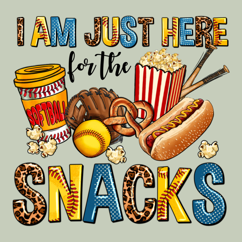 I Am Just Here For The Snacks Ladies Tee by AdoDesignShop | Teevron