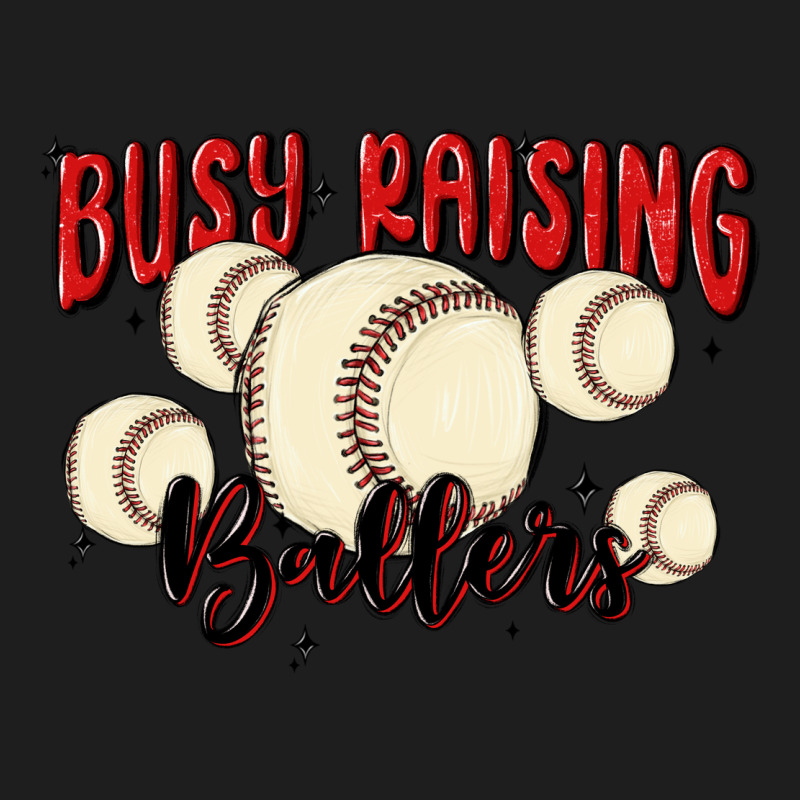 Busy Raising Ballers Heavyweight Hoodie by MaliasSmallBusiness | Teevron