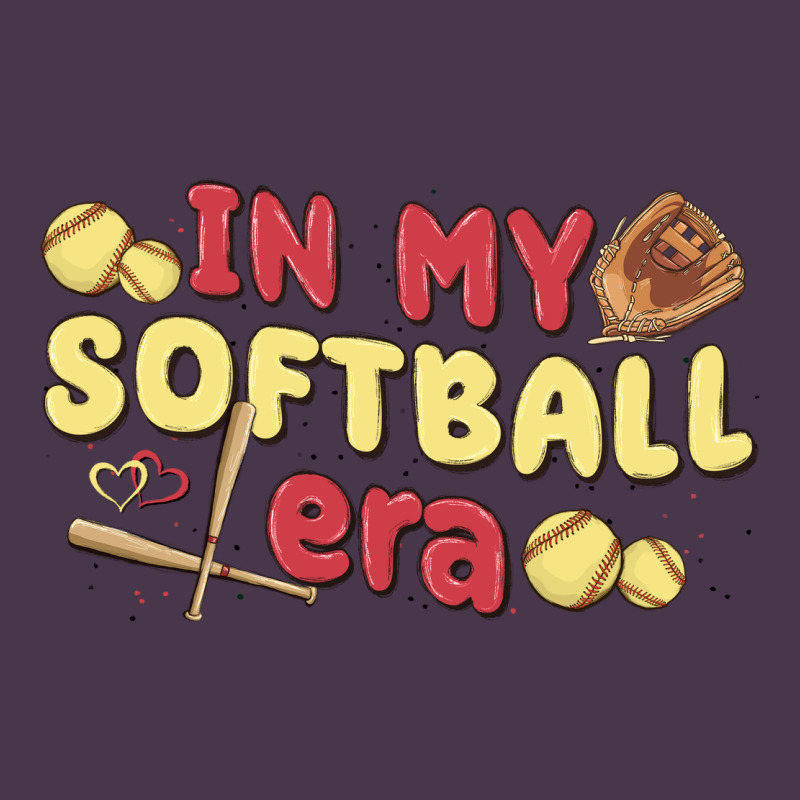 In My Softball Era Heavyweight Hoodie by MaliasSmallBusiness | Teevron