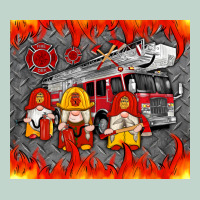 Fire Truck Gnomes Zipper Hoodie | Teevron