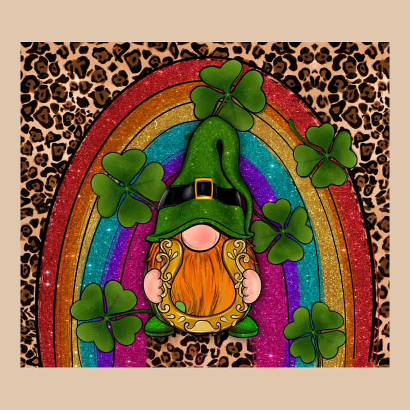 St Patricks Day Gnomes Shamrock Rainwow Heavyweight Sweatshirt by RanaPortraitStore | Teevron
