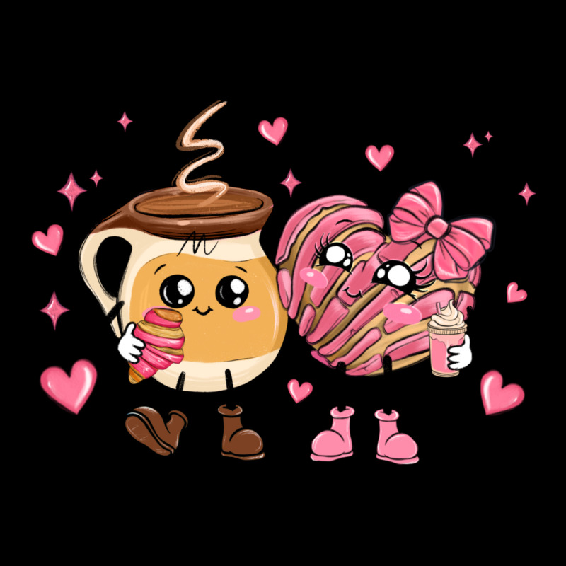 Valentines  Day Conchas And Cafecito Premium Sweatshirt by MaliasSmallBusiness | Teevron