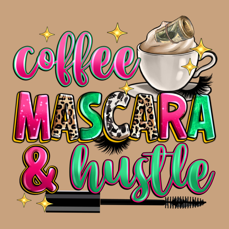 Coffee Mascara And Hustle Vintage Tee by Zillion Design Studio | Teevron