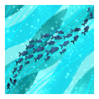 fish and sea seamless pattern | Teevron