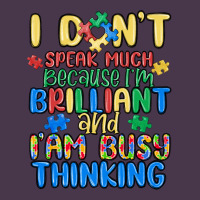 Dont Speak Much Because Im Brilliant Heavyweight Hoodie | Teevron