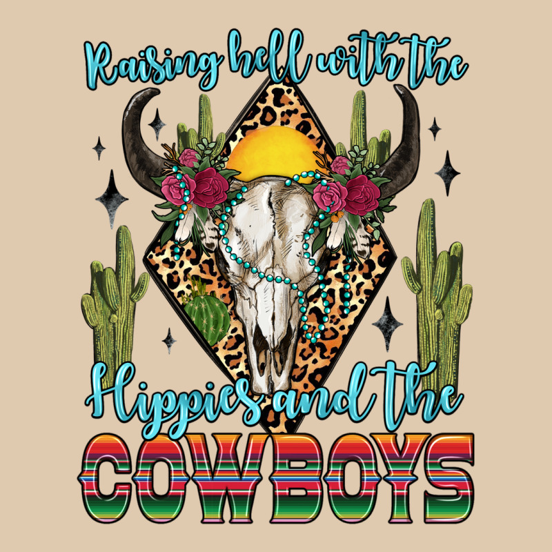 Raising Hell With The Hippies And The Cowboys Heavyweight Sweatshirt by Zillion Design Studio | Teevron