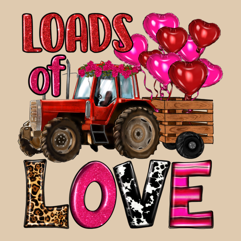 Valentine's Day Loads Of Love Tractor With Pin Heart Balloons Heavyweight Sweatshirt by RanaPortraitStore | Teevron