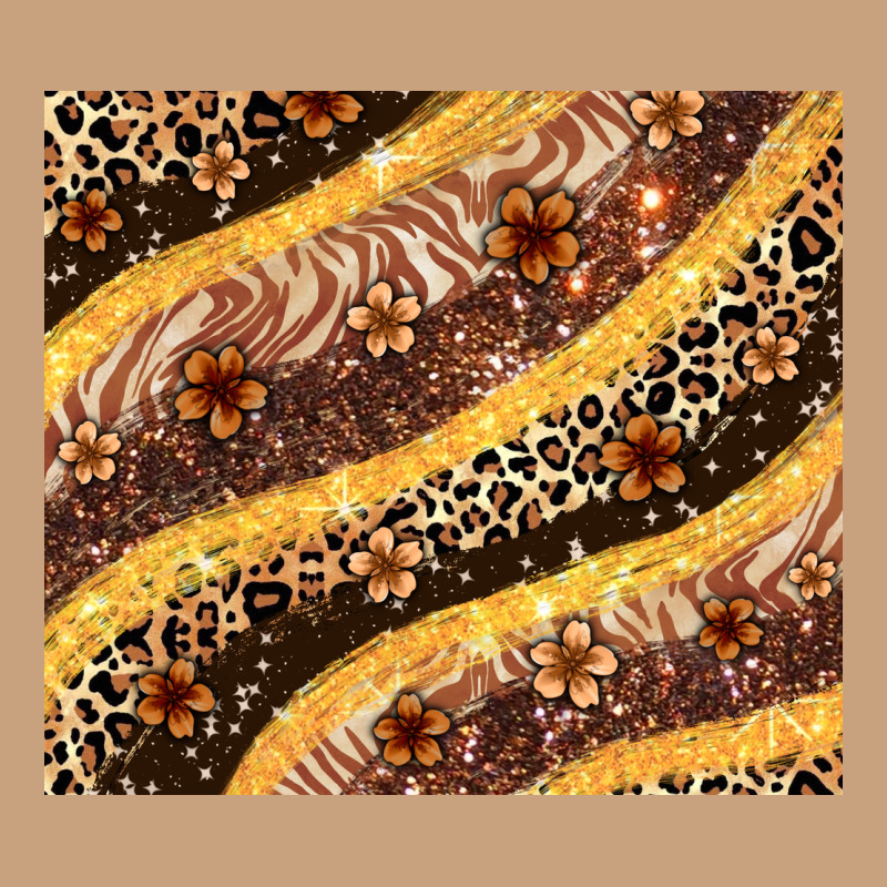 Melanin Leopard Glitter Vintage Tee by Zillion Design Studio | Teevron