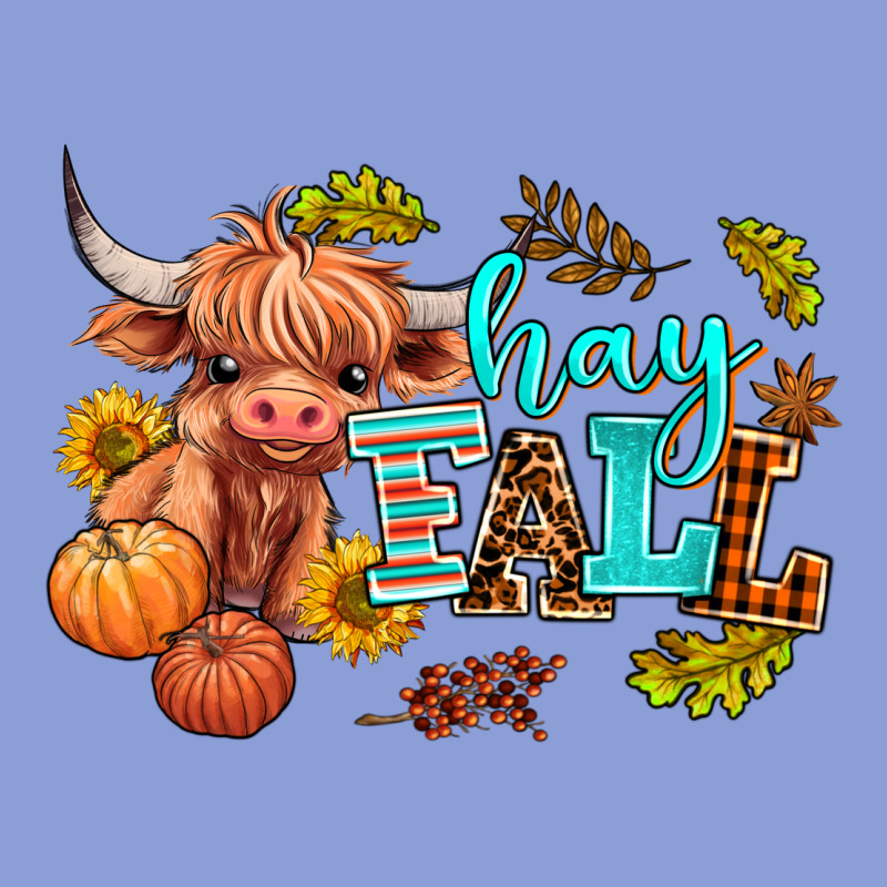 Hay Fall Heifer Long Sleeve Tee by AdoDesignShop | Teevron
