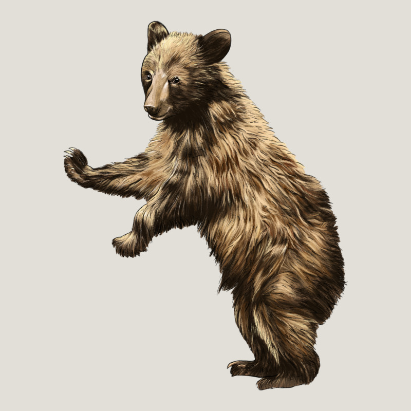 Brown Bear Cub Heavy Core Tee by LillyAllenDesigns | Teevron