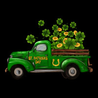 St Patricks Truck Shamrock Horseshoe Gold Heavyweight Sweatshirt | Teevron