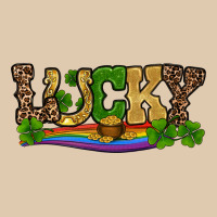 St Patricks Shamrock Gold With Rainbow Heavyweight Sweatshirt | Teevron