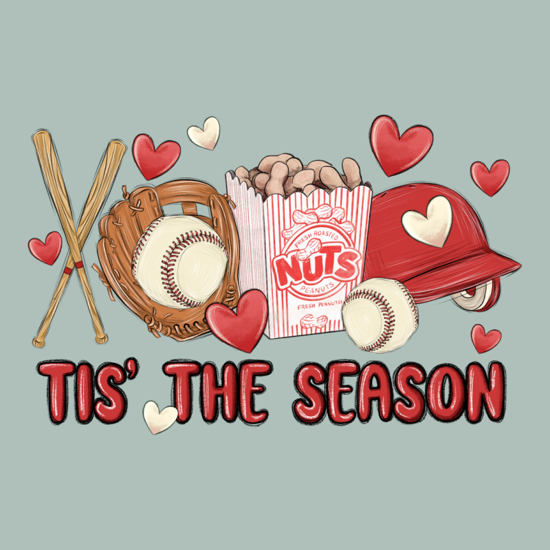 Tis The Season Baseball Heavyweight Hoodie by MaliasSmallBusiness | Teevron