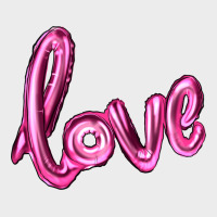 Valentine's Day Love Balloon Urban Hoodie | Teevron