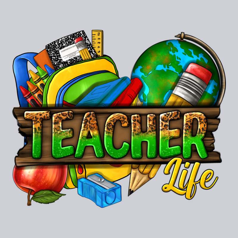 Teacher Life Heavyweight Sweatshirt by texasbilliewilder | Teevron