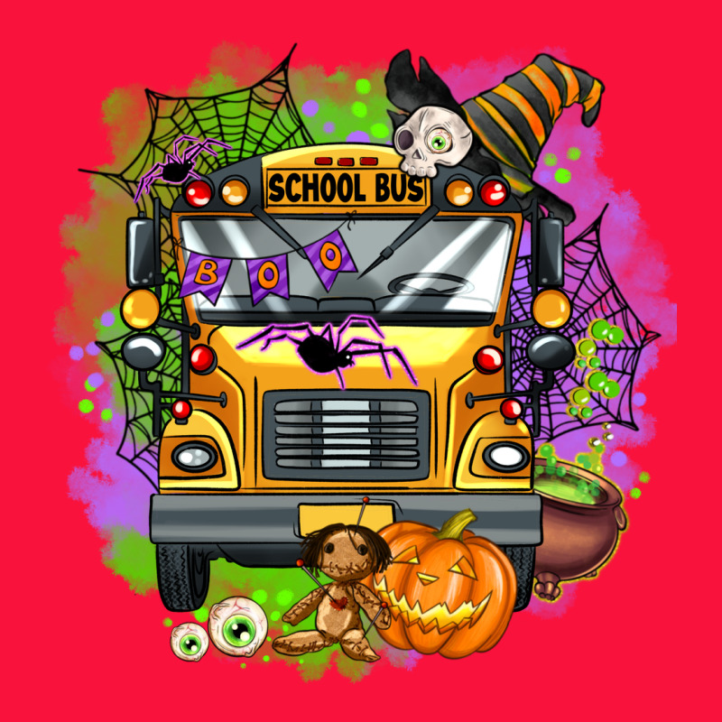 Halloween School Bus Classic Tee by AdoDesignShop | Teevron