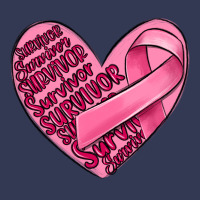 Heart Breast Cancer Heavyweight Hoodie | Teevron