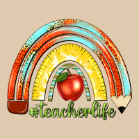 Teacher Life With Rainbow Heavyweight Sweatshirt | Teevron