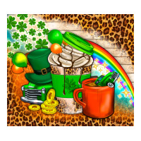 Coffee Cups St Patricks Day Tumbler | Teevron
