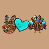 Peace Love Thanksgiving Turkey Vintage Tee | Teevron