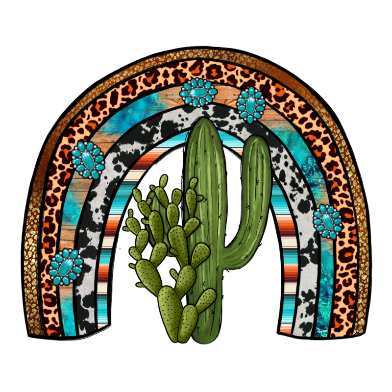Revize Cactus Gemstone Rainbow Premium Tee by Artiststas | Teevron