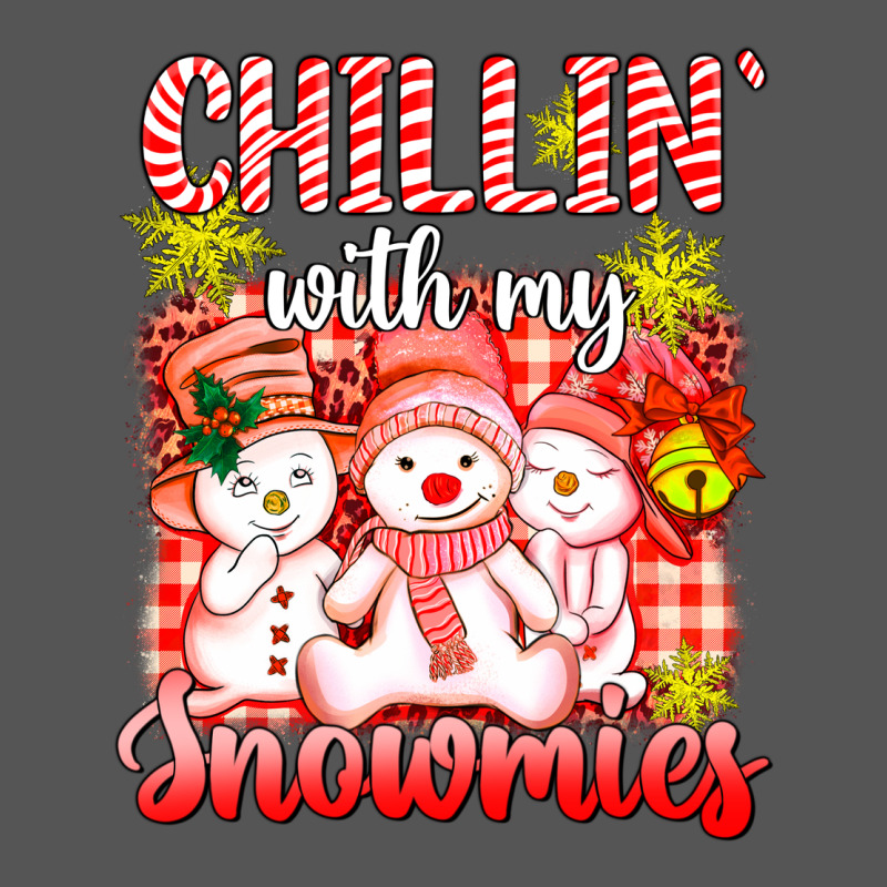 Chillin  With My Red Snowmies Zipper Hoodie by AdoDesignShop | Teevron