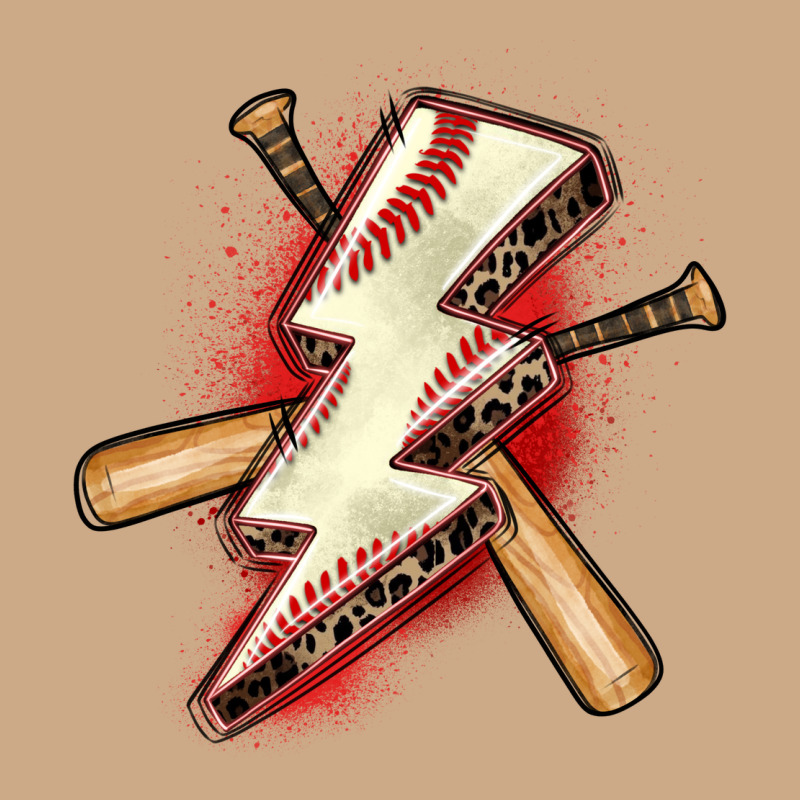 Baseball Lightning Bolt Vintage Hoodie by Zillion Design Studio | Teevron