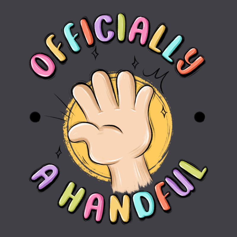 Officially A Handful Heavyweight Hoodie by MaliasSmallBusiness | Teevron