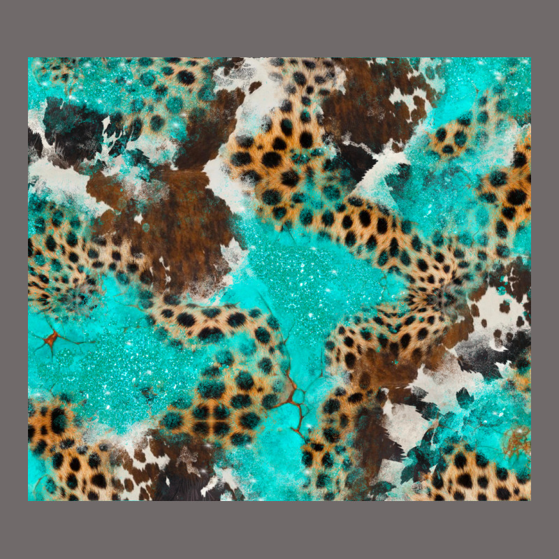 Cheetah Cowhide Tumbler Urban Heavy Tee by BarkalooDesign | Teevron