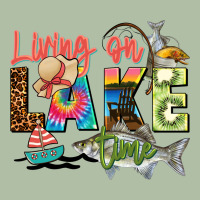 Living On Lake Time Urban Heavy Tee | Teevron