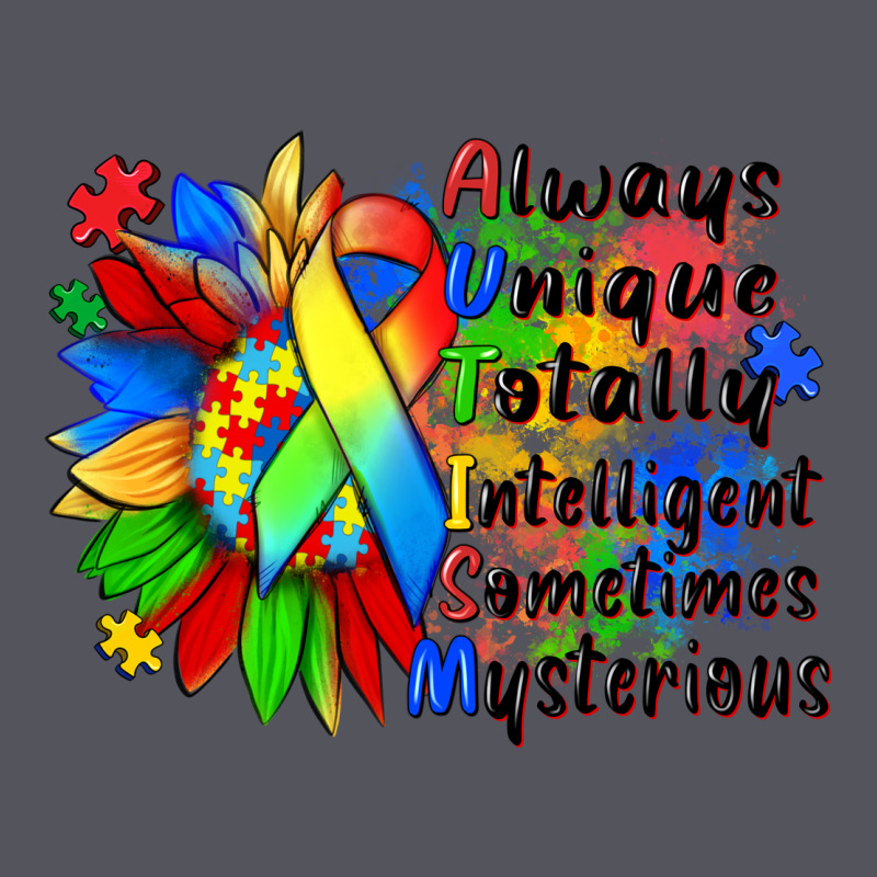 Always Unique Totally Intelligent Sometimes Myster Vintage Hoodie by Zillion Design Studio | Teevron
