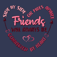 Side By Or Miles Apart Friends Will Always Be Conn Heavyweight Hoodie | Teevron
