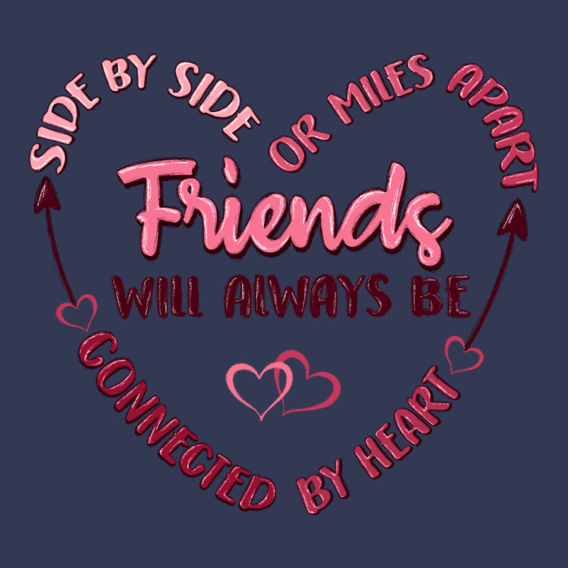Side By Or Miles Apart Friends Will Always Be Conn Heavyweight Hoodie by MaliasSmallBusiness | Teevron