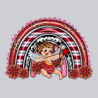 Valentine's Day Cupid Rainbow Heavyweight Sweatshirt | Teevron