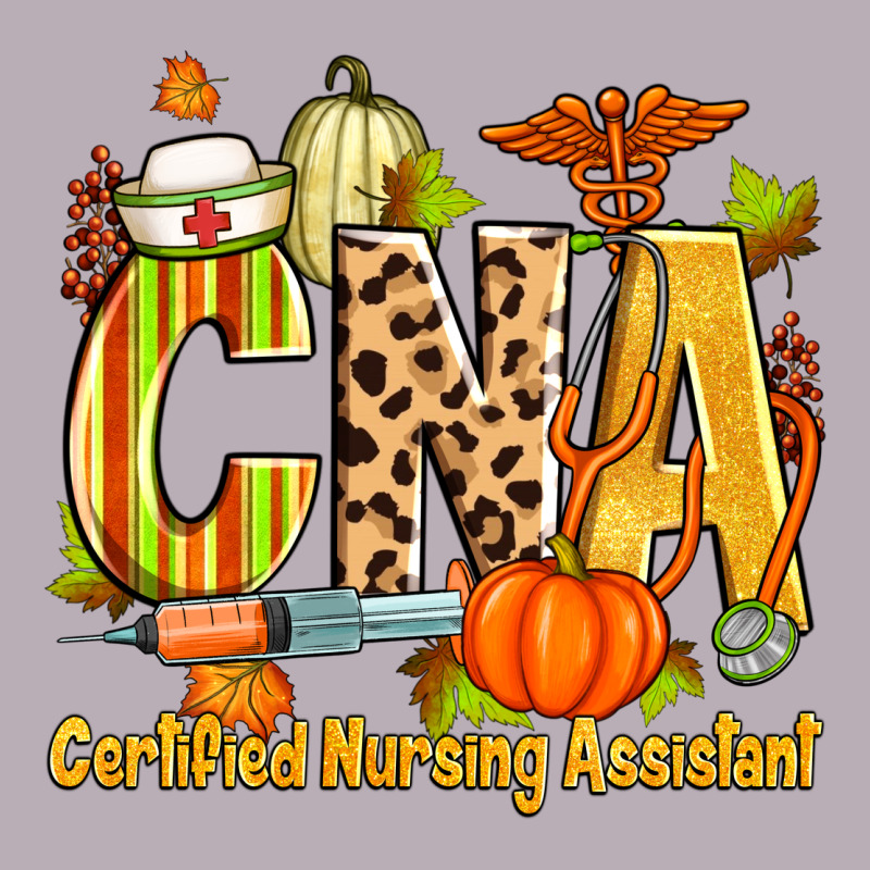 Fall Cna Certified Nursing Assistant Vintage Tee by Zillion Design Studio | Teevron