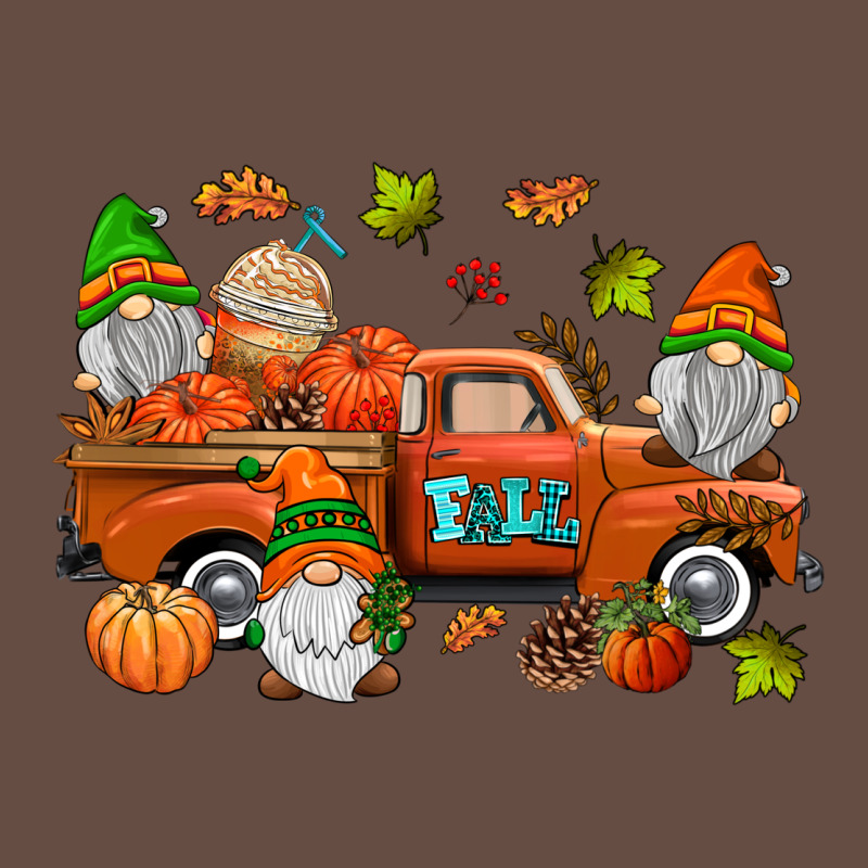 Fall Gnomes Truck Long Sleeve Tee by AdoDesignShop | Teevron