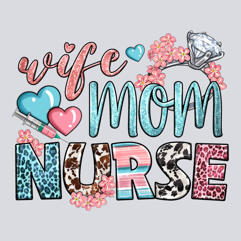 Wife Mom Nurse Zipper Hoodie by BundleAndBundleShop | Teevron