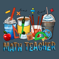 Math Teacher Coffee Cups Urban Heavy Tee | Teevron