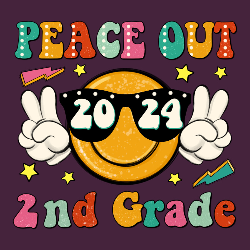 Peace Out 2024 2nd Grade Classic Tee by JahusDesignShop | Teevron