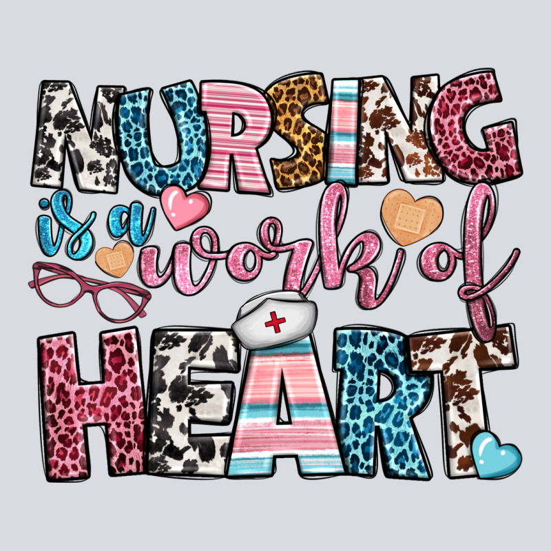 Nursing Is A Work Of Heart Zipper Hoodie by BundleAndBundleShop | Teevron
