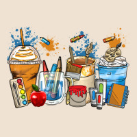 Art Teacher Coffee Cups Urban Heavy Tee | Teevron