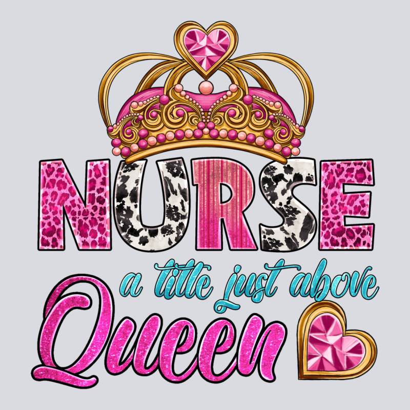 Nurse A Title Just Above Queen Zipper Hoodie by BundleAndBundleShop | Teevron