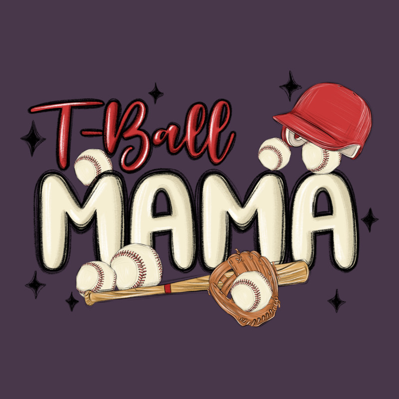 T Ball Mama Baseball Heavyweight Hoodie by MaliasSmallBusiness | Teevron