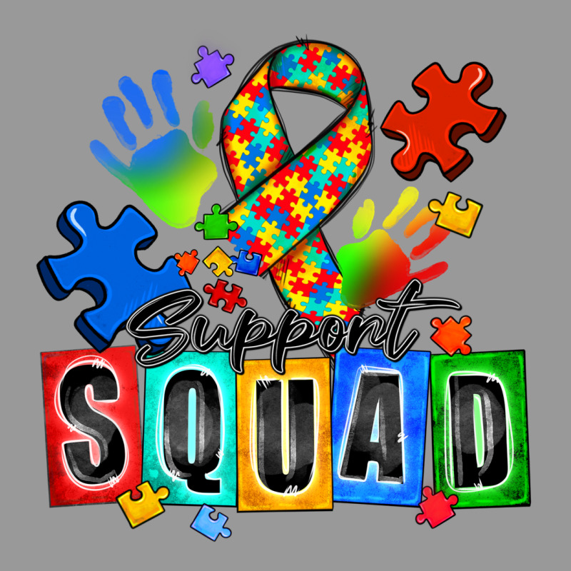 Support Squad Autism Vintage Hoodie by Zillion Design Studio | Teevron