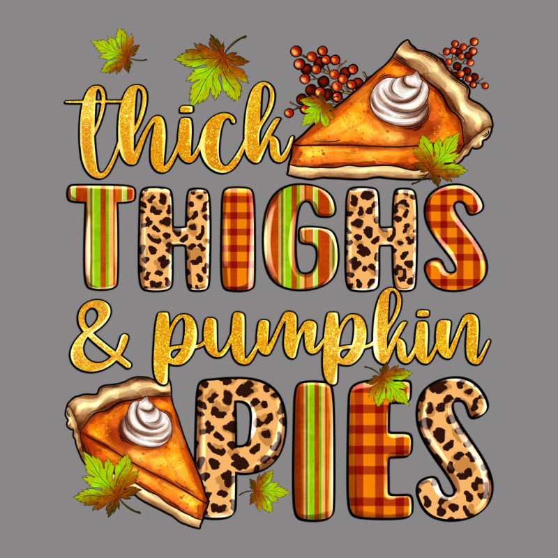 Thick Thighs And Pumpkin Pies Vintage Tee by Zillion Design Studio | Teevron