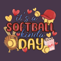 It's A Softball Kinda Day Heavyweight Hoodie | Teevron