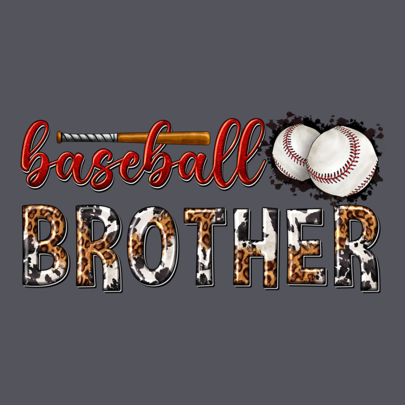 Baseball Brother With Leopard Vintage Hoodie by texasbilliewilder | Teevron